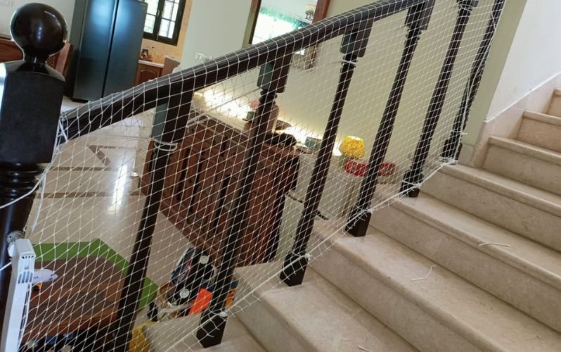 Best Staircase Safety Nets in Bangalore by Vikram Safety Nets